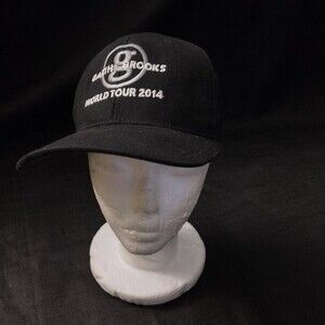 Garth Brooks 2014 World Tour Concert Hat Cap Adjustable Strapback Cap Hat